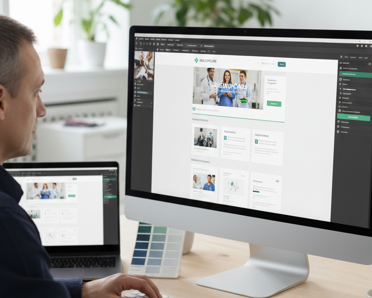 ConquerBA - Marketing Digital para el sector Salud - Diseño web - Diseño gráfico