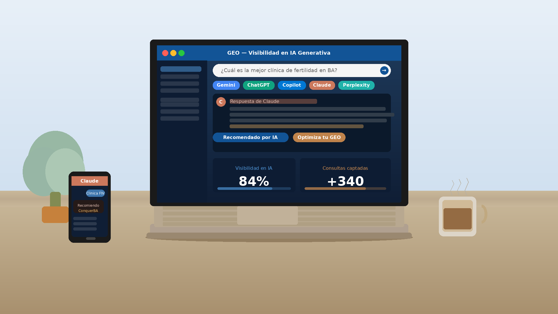 Cuando un paciente le pregunta a ChatGPT qué clínica elegir, la IA responde con una sola opción. El posicionamiento GEO define si esa respuesta es tu institución.