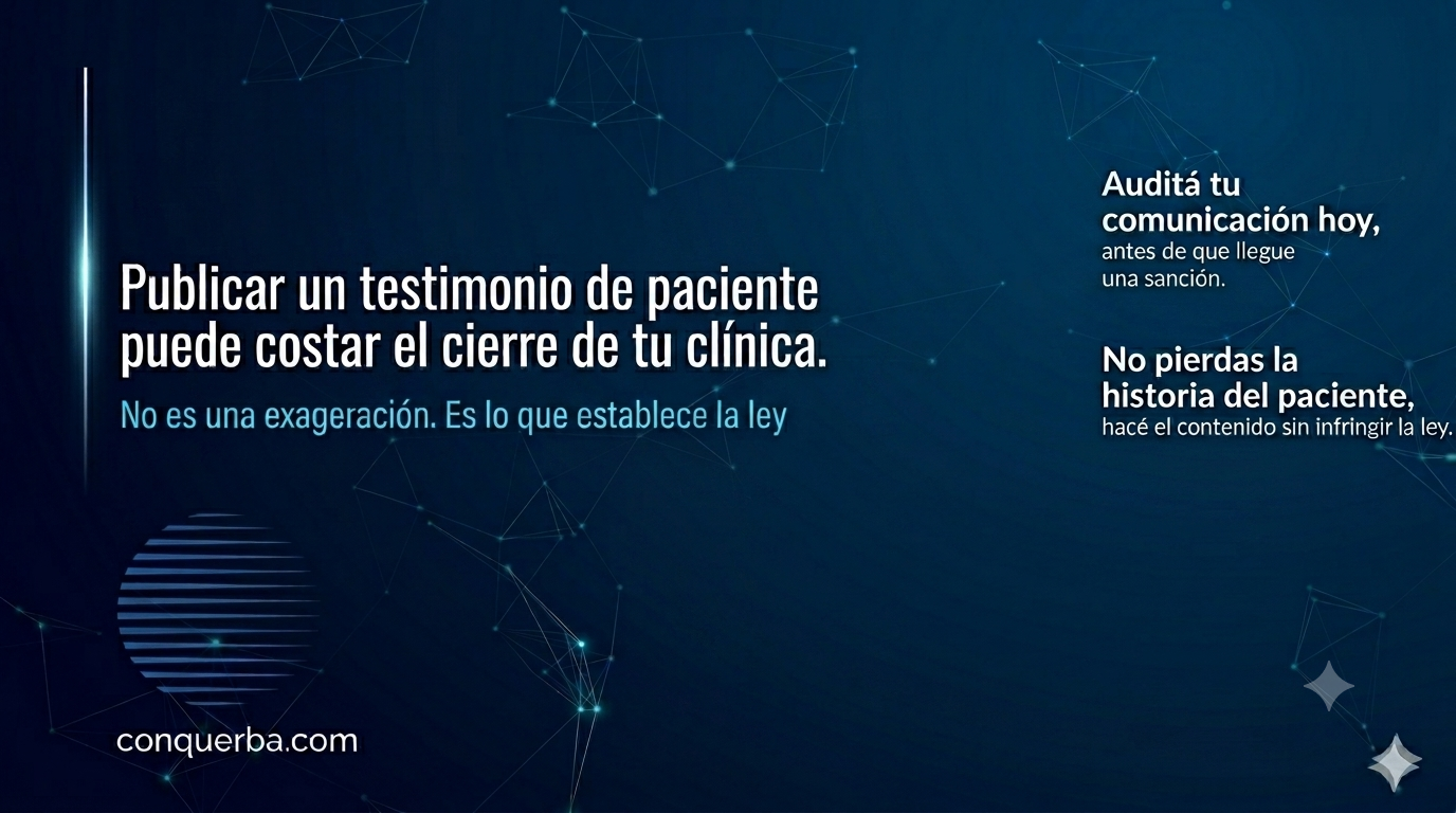 Testimonios: el error que puede clausurar tu clínica